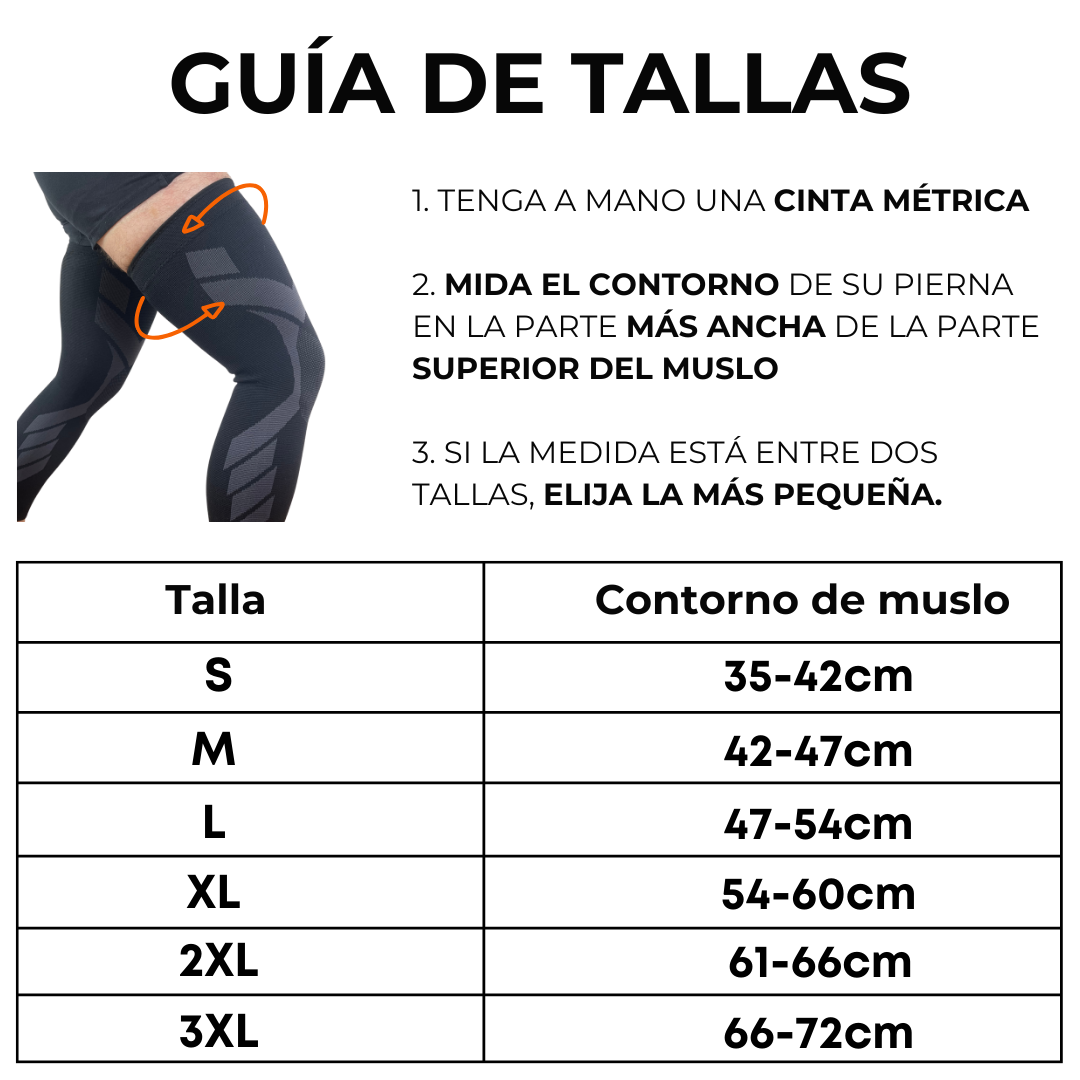 Rodillera de compresión V2 para Rodillas y Piernas