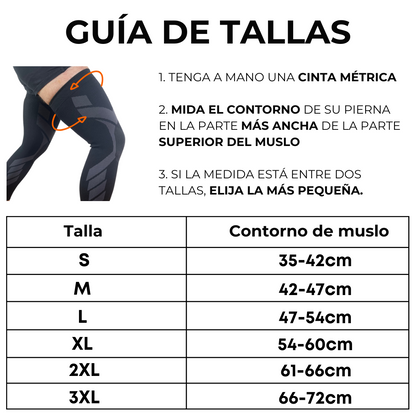 Rodillera de compresión V2 para Rodillas y Piernas